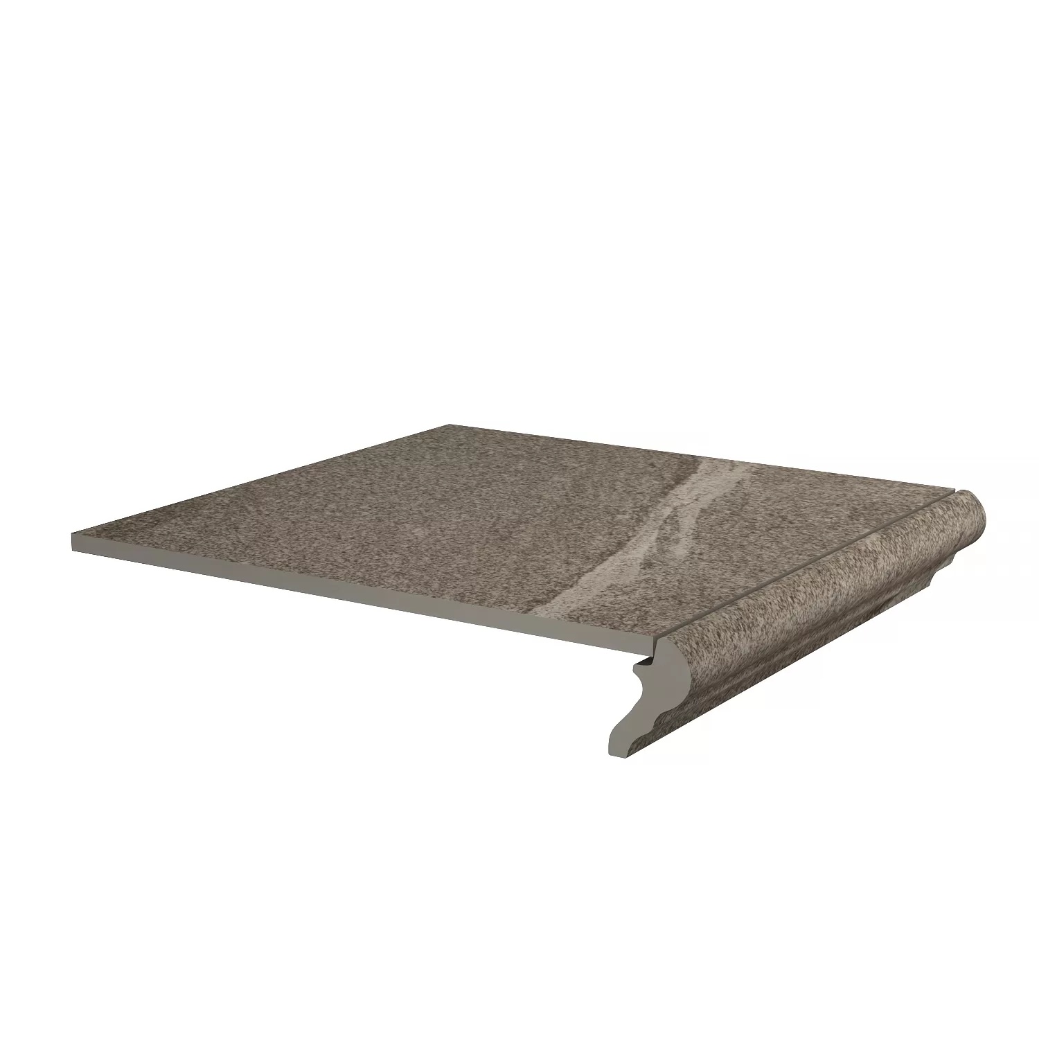 KERAMA MARAZZI Ступень фронтальная Бореале коричневый  30x30x0,8