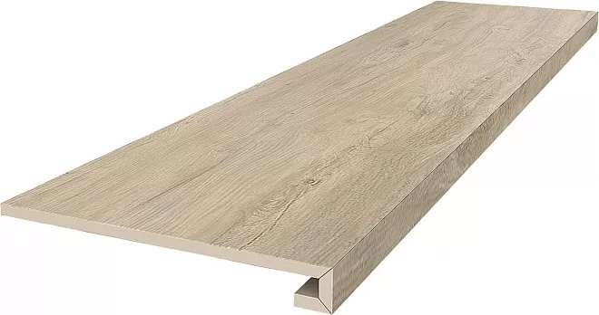 KERAMA MARAZZI Ступень клееная Сальветти капучино светлый 33x119,5x0,9