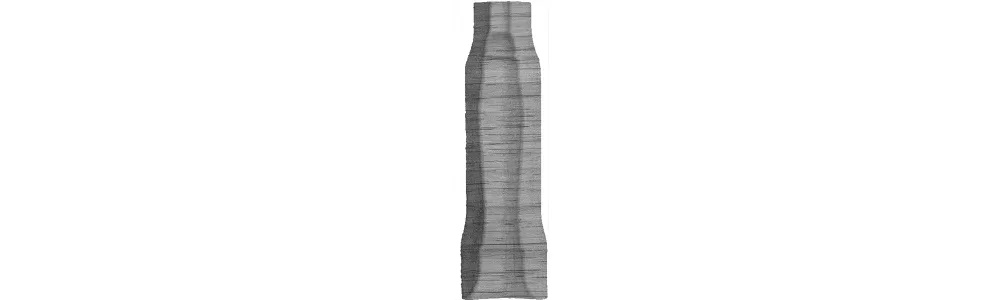 KERAMA MARAZZI Угол внутренний Монтиони серый матовый 8x2,4x1,3
