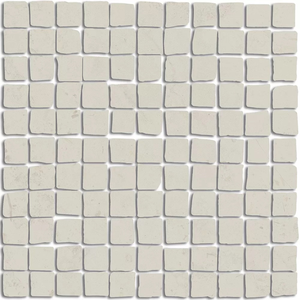 KERAMA MARAZZI Декор Про Лаймстоун Спакко мозаичный бежевый светлый матовый 20х20х0,9