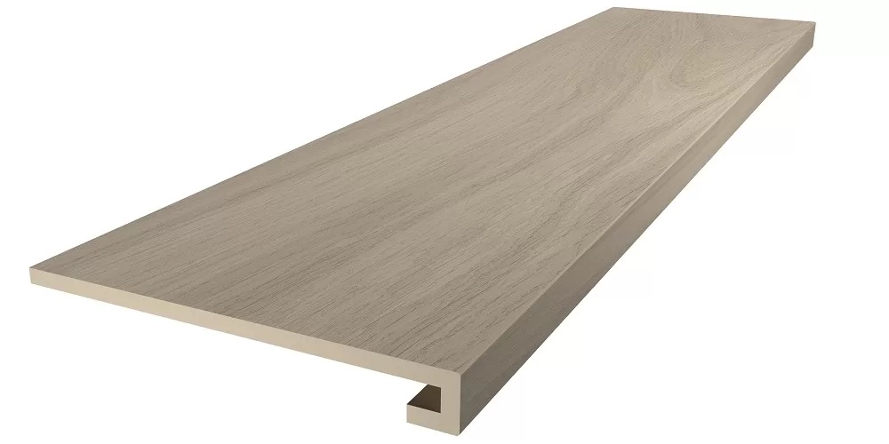 KERAMA MARAZZI Ступень клееная Монтиони бежевый матовый обрезной 33x119,5x0,9
