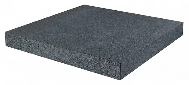 KERAMA MARAZZI Ступень угловая клееная Про Матрикс черный 33x33x0,9