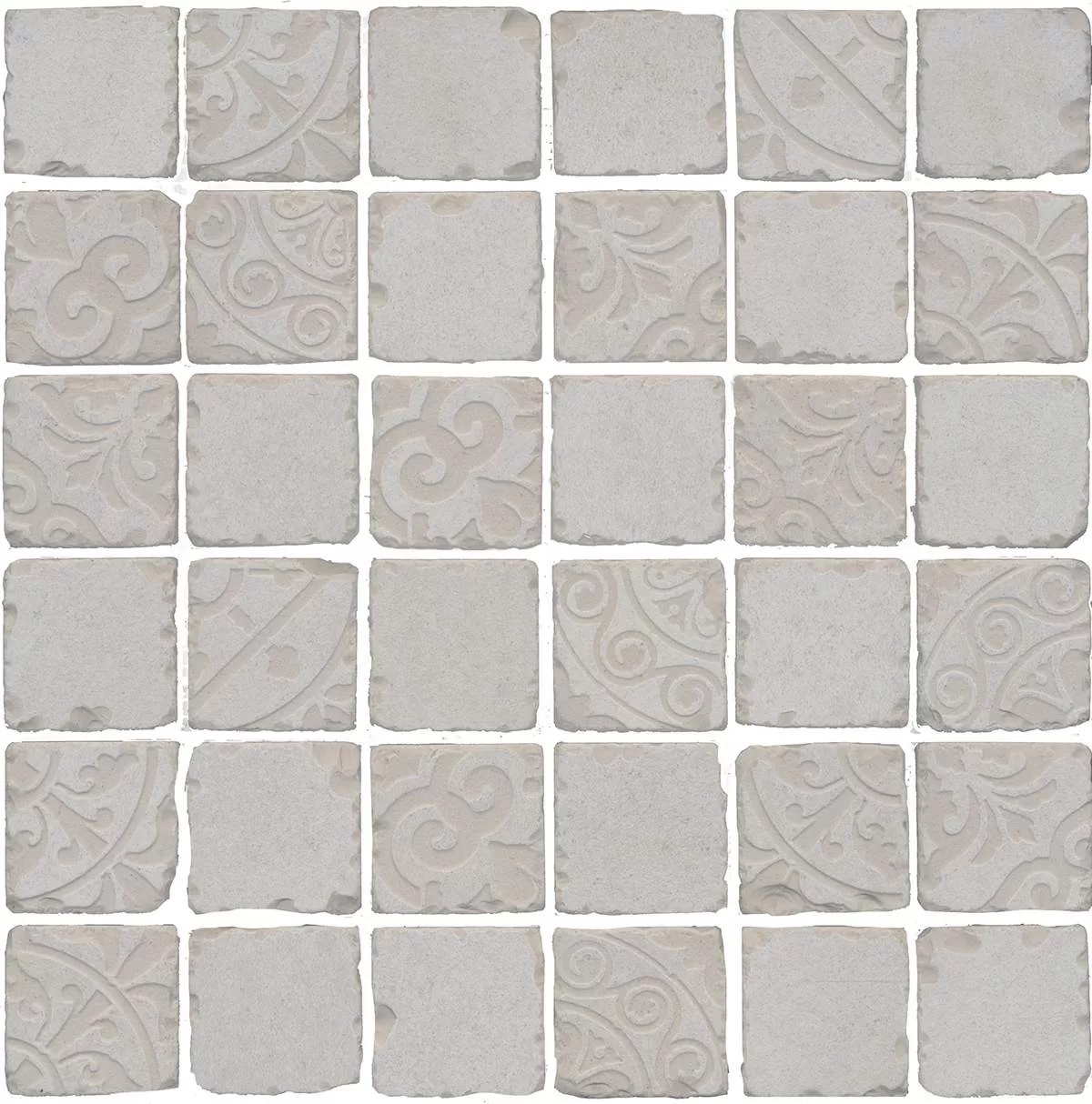 KERAMA MARAZZI Декор Про Фьюче серый светлый мозаичный 30x30x0,9