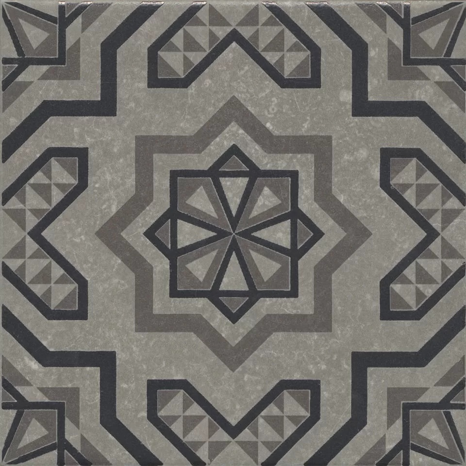 KERAMA MARAZZI Декор Касабланка серый матовый 20x20x0,8
