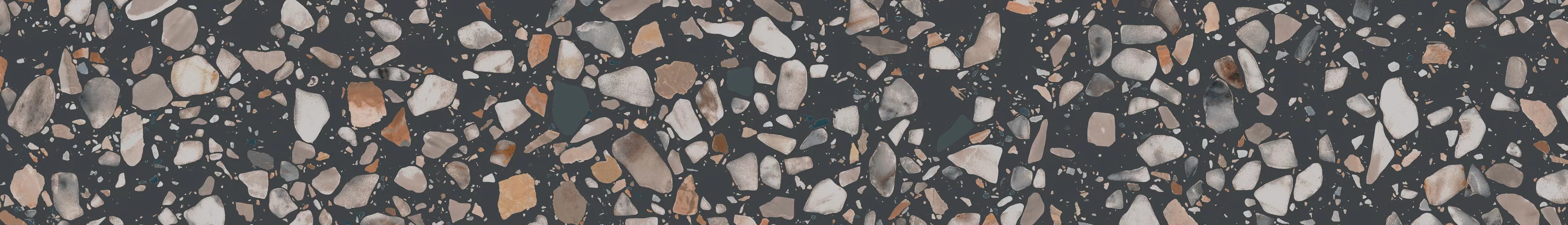 KERAMA MARAZZI Плинтус Бричиола чёрный матовый обрезной 60x9,5x0,9
