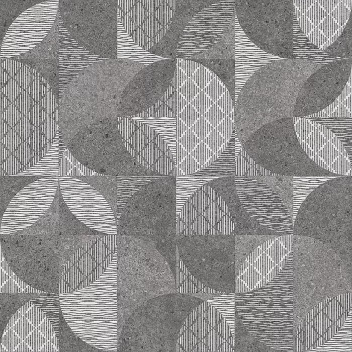 KERAMA MARAZZI Фондамента тёмный декорированный обрезной 60x60x0,9