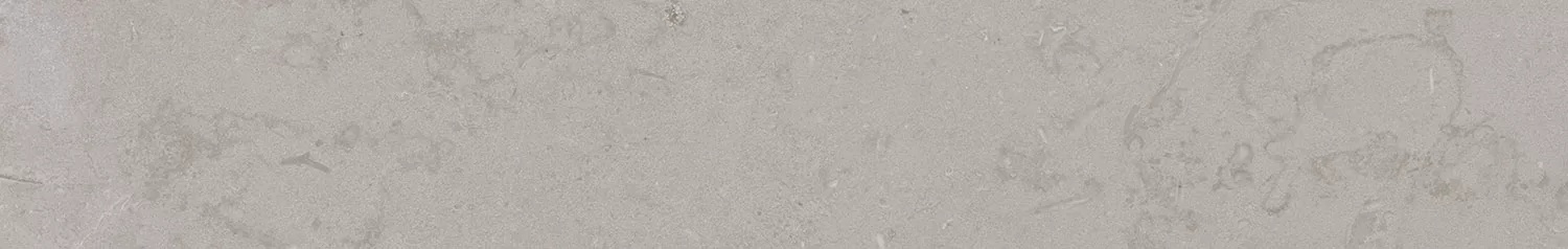 KERAMA MARAZZI Плинтус Про Лаймстоун серый натуральный обрезной 60x9,5x0,9