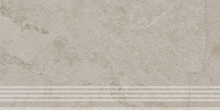 KERAMA MARAZZI Ступень Сплит бежевый светлый матовый обрезной 30x60x0,8