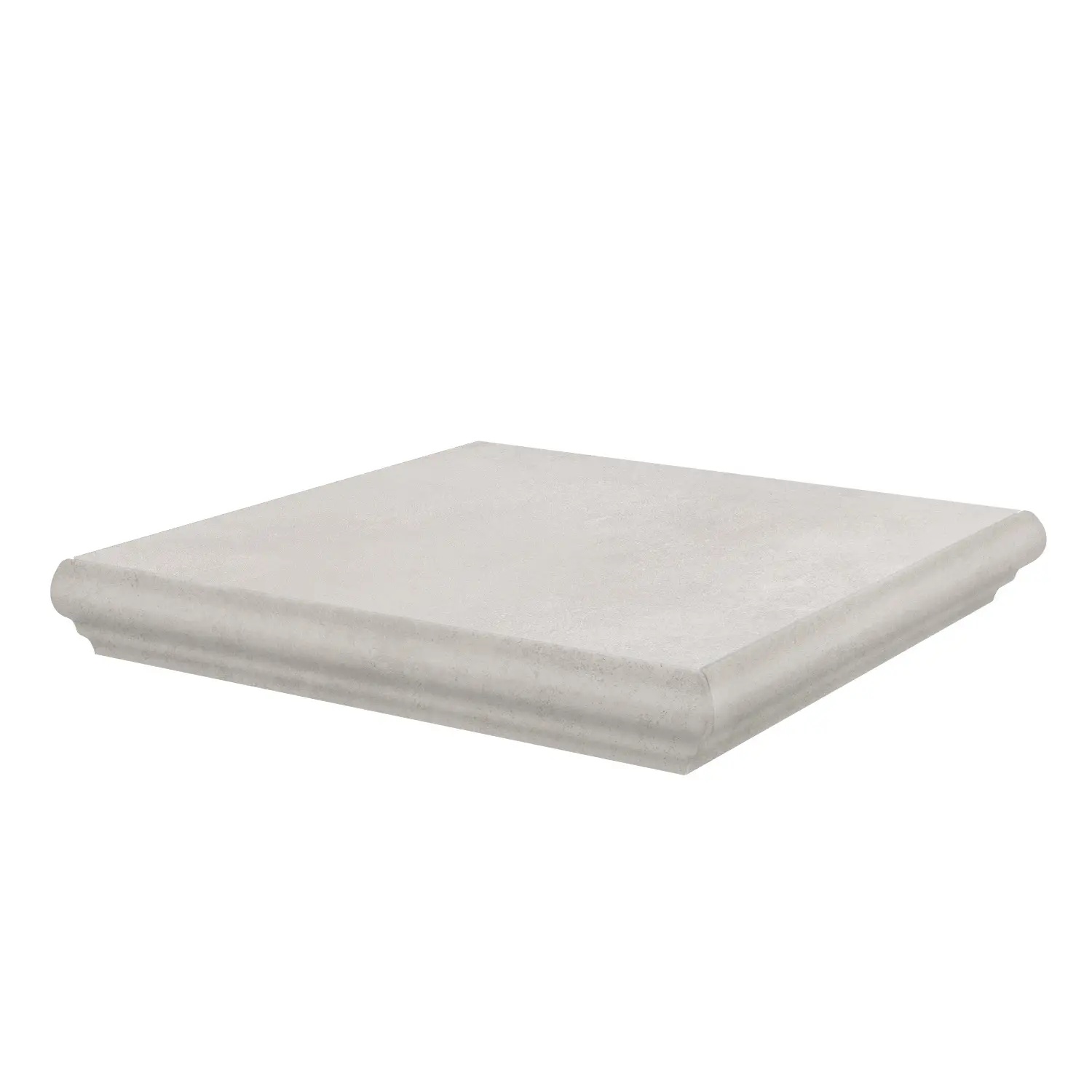 KERAMA MARAZZI Ступень угловая Корредо серый светлый матовый 34x34x0,8