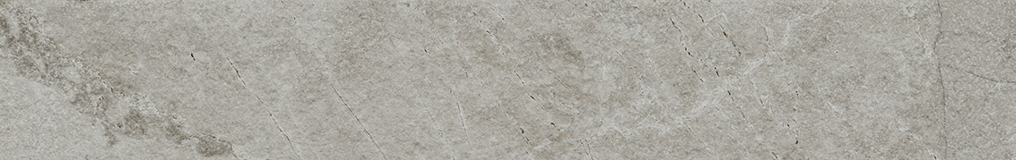 KERAMA MARAZZI Плинтус Сплит серый матовый обрезной 60x9,5x0,8
