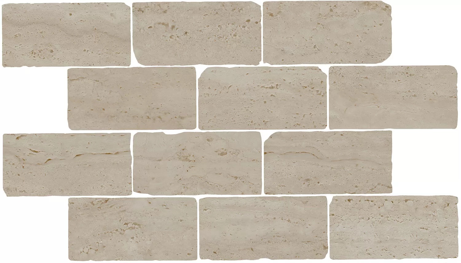 KERAMA MARAZZI Бордюр Сан-Марко мозаичный бежевый матовый обрезной 46,5x26,5x0,9