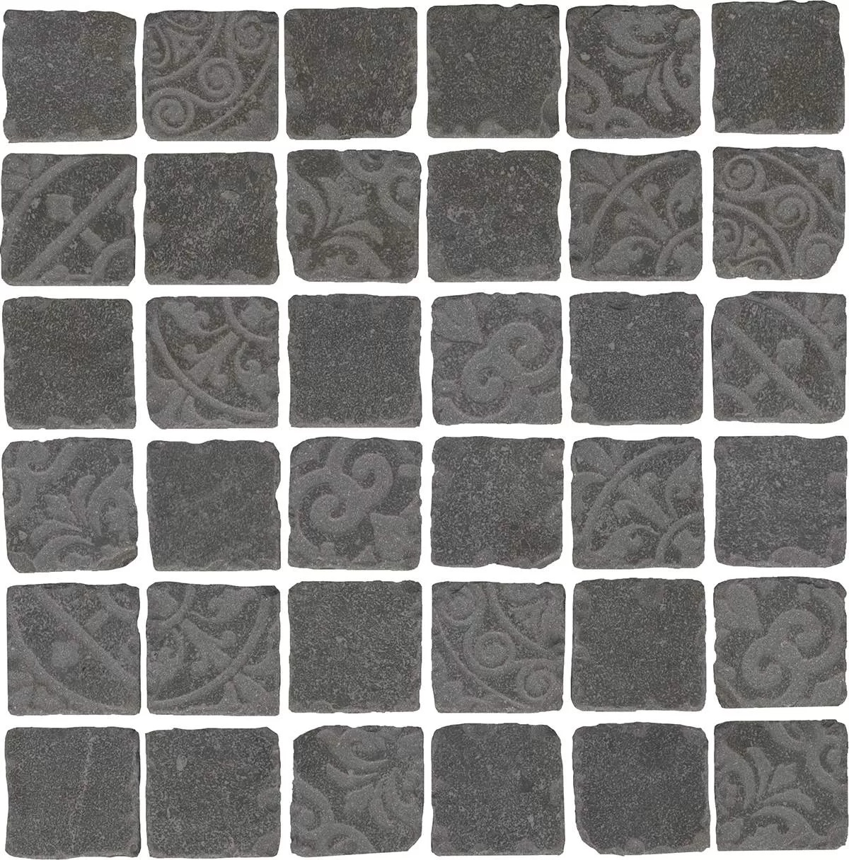 KERAMA MARAZZI Декор Про Фьюче антрацит мозаичный 30x30x0,9