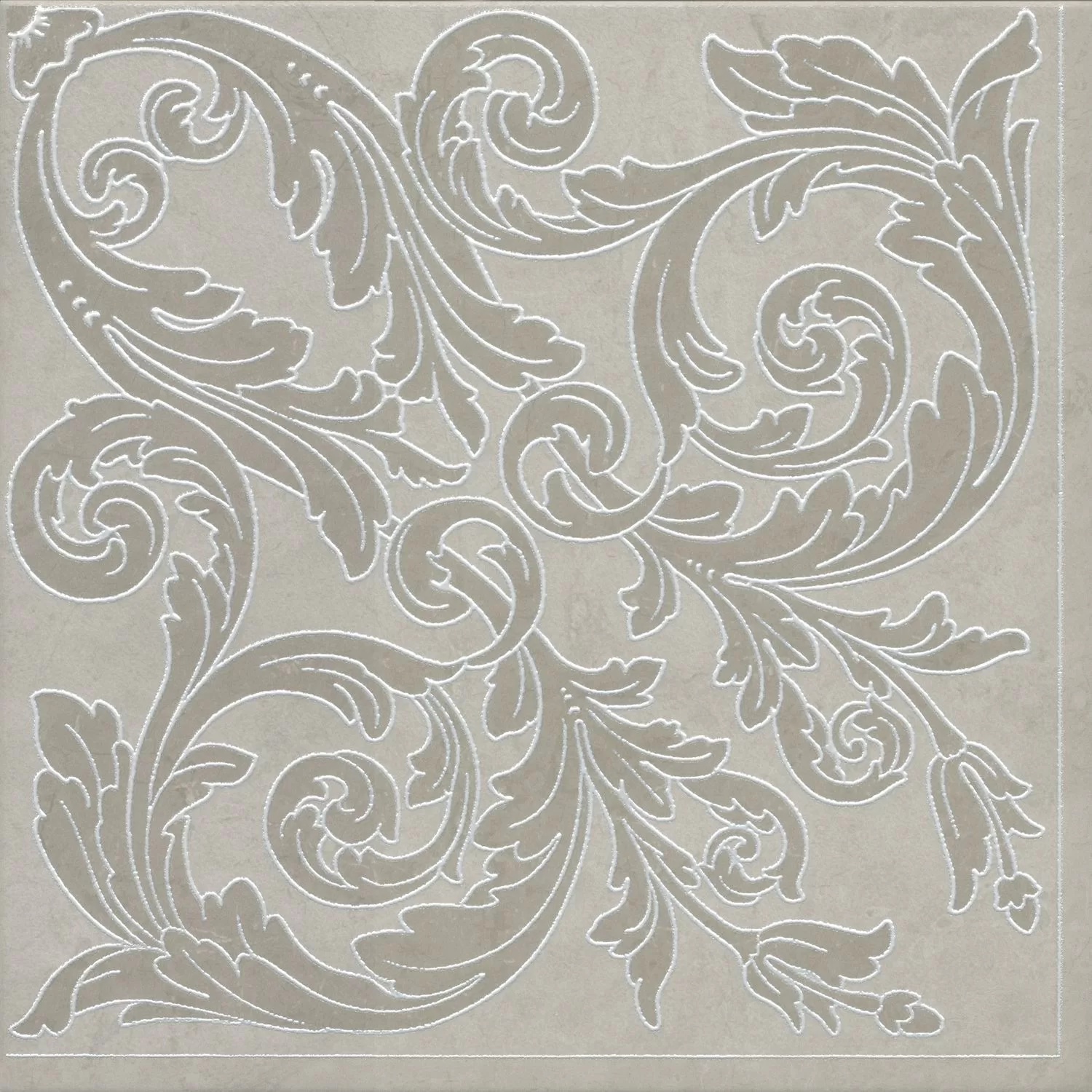 KERAMA MARAZZI Декор Монсанту серый светлый 40,2x40,2x0,8