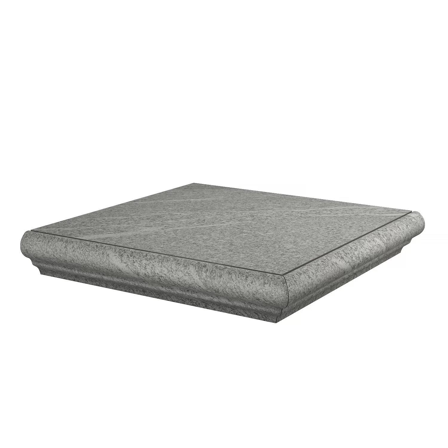 KERAMA MARAZZI Ступень угловая Бореале серый  30x30x0,8