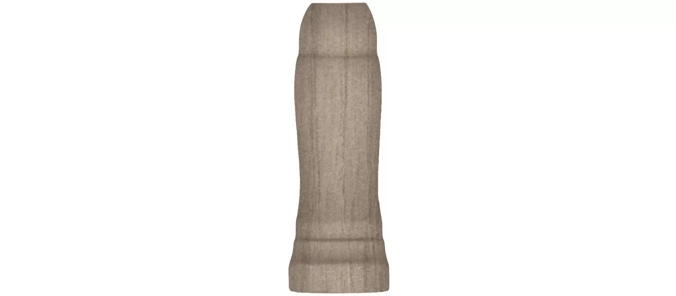 KERAMA MARAZZI Угол внешний Тровазо серый матовый 8x2,9x1,4