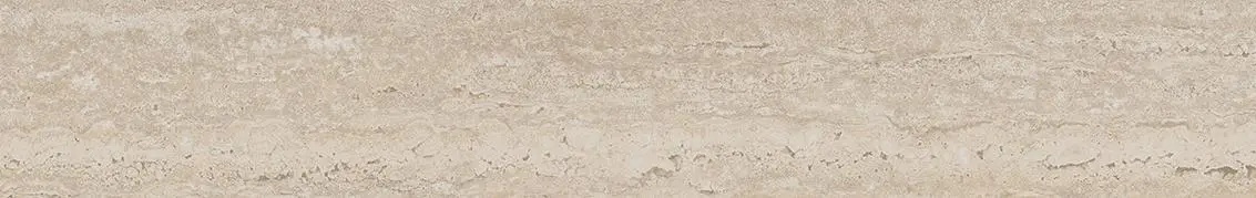 KERAMA MARAZZI Плинтус Про Травертин бежевый светлый матовый обрезной 60x9,5x0,9