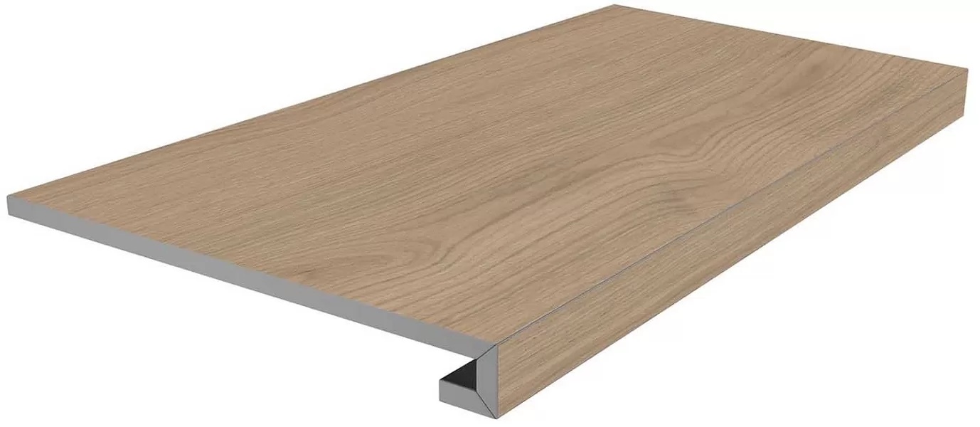 KERAMA MARAZZI Ступень клееная Альберони бежевый матовый обрезной 33x60x0,9
