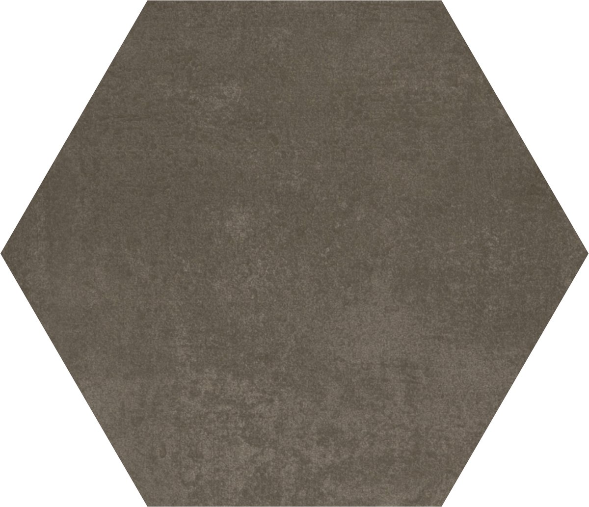 GIGACER Play One Concrete Esagono Mud 18x18