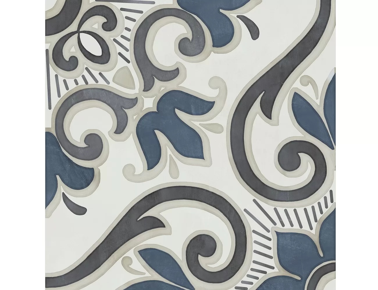 KERAMA MARAZZI Декор Про Чементо 4 матовый обрезной 40,2x40,2x0,8