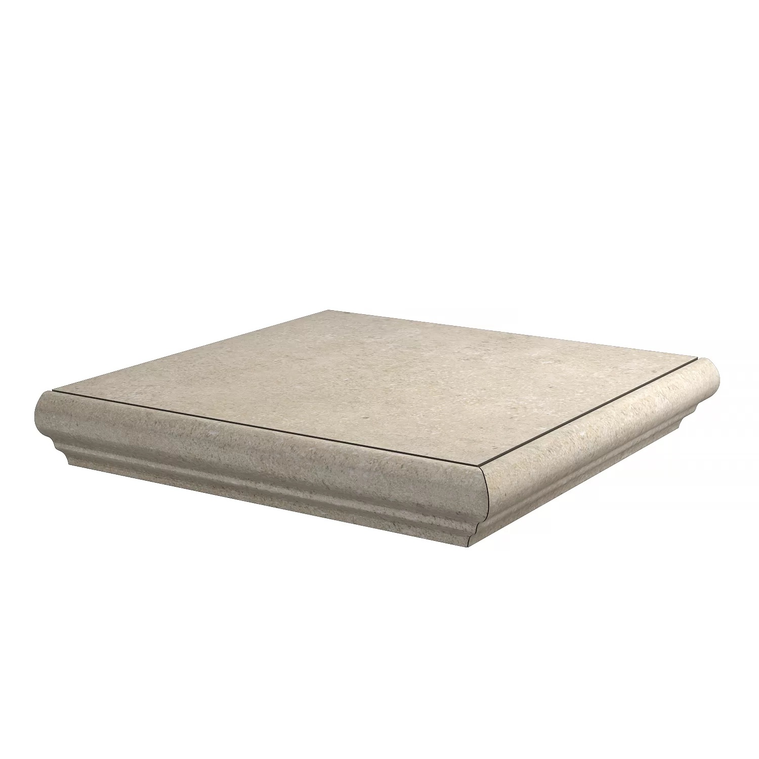 KERAMA MARAZZI Ступень угловая Аллея светлый  30x30x0,8
