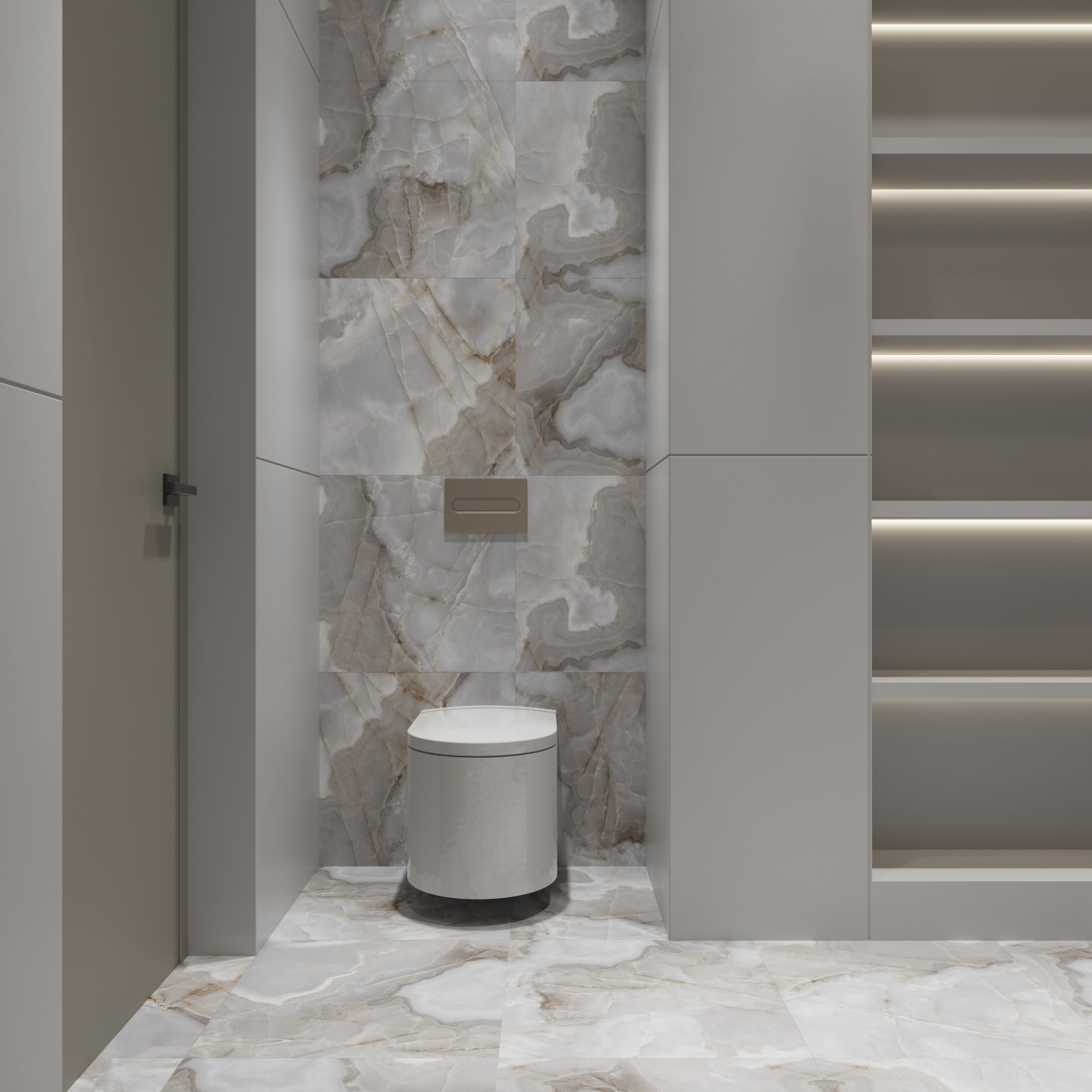 ARCADIA CERAMICA Rex Onyx Blue 60x60 RT6008-A