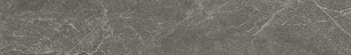 KERAMA MARAZZI Плинтус Эстерель серый тёмный матовый обрезной 60x9,5x0,9