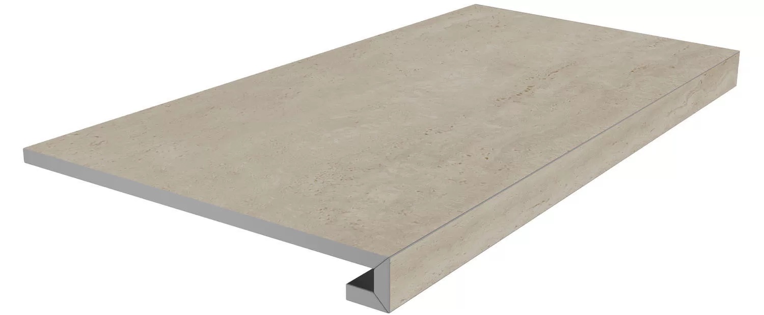 KERAMA MARAZZI Ступень клееная Сан-Марко бежевый матовый 33x80x0,9