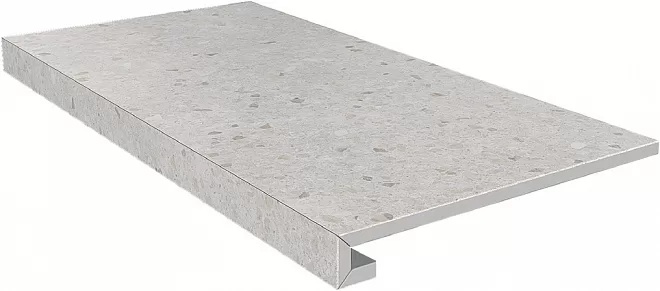 KERAMA MARAZZI Ступень клееная Терраццо бежевый светлый  33x60x0,9