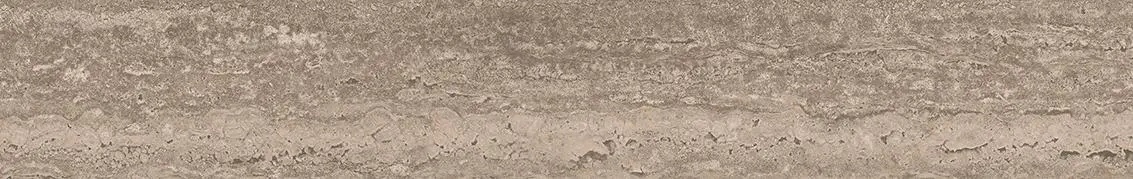 KERAMA MARAZZI Плинтус Про Травертин бежевый тёмный матовый обрезной 60x9,5x0,9