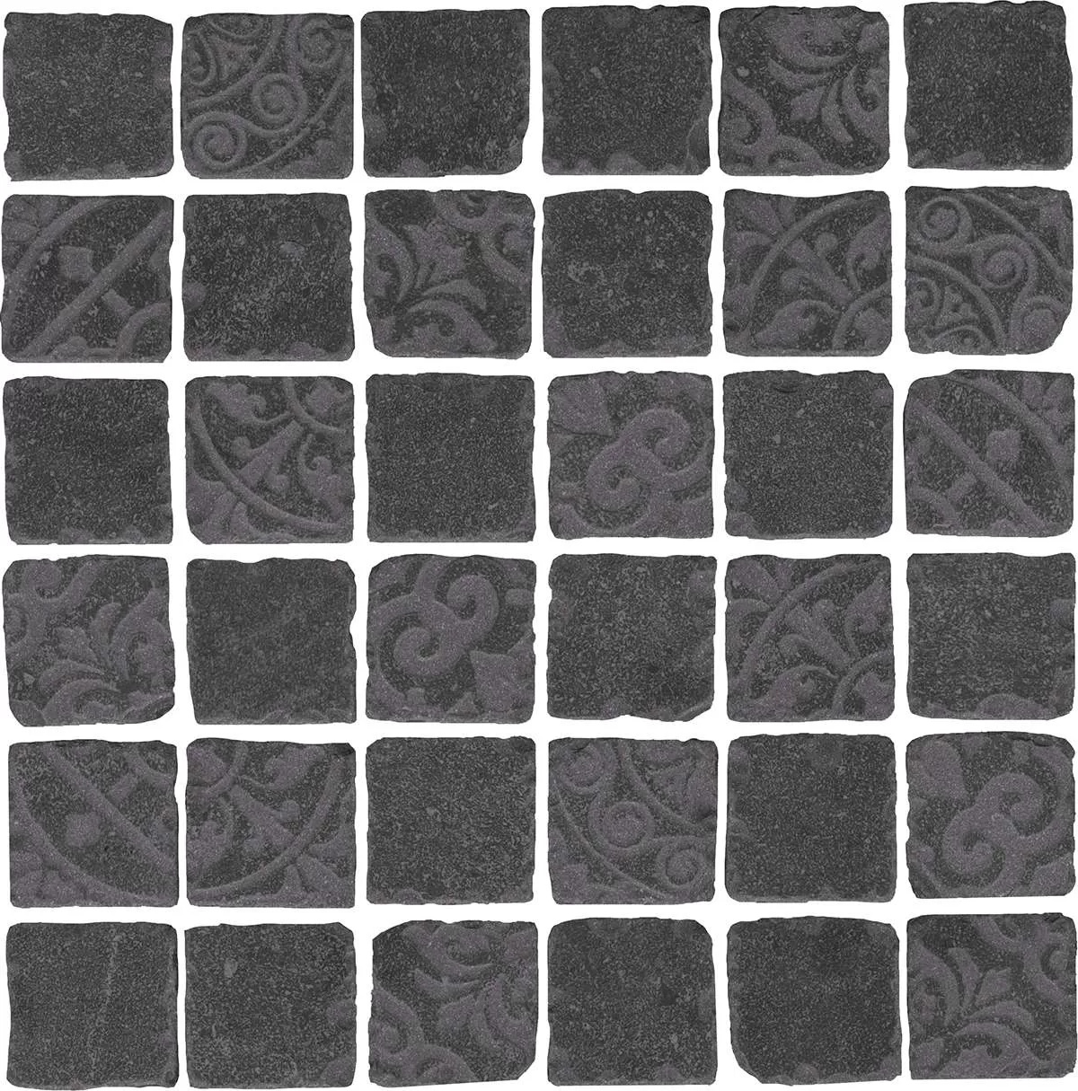 KERAMA MARAZZI Декор Про Фьюче черный мозаичный 30x30x0,9