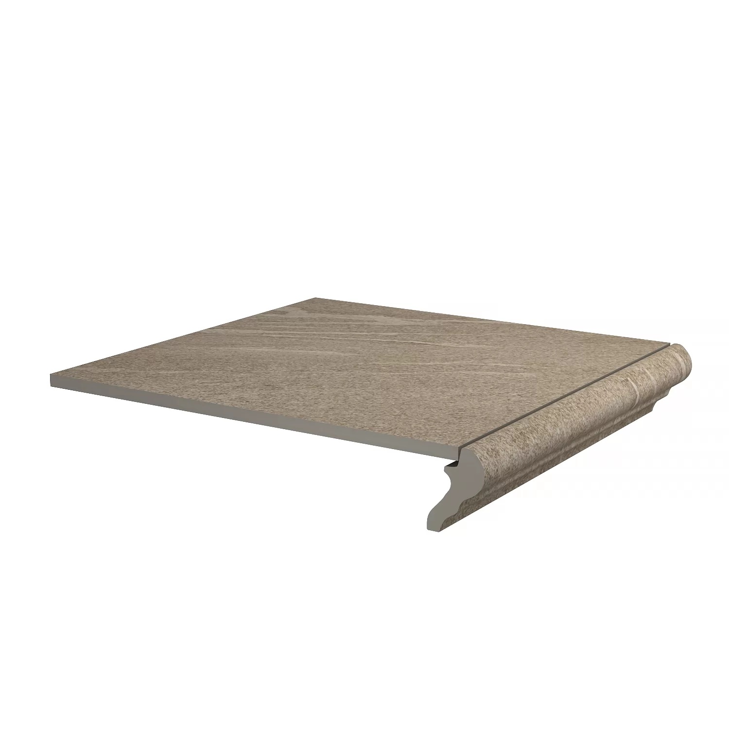 KERAMA MARAZZI Ступень фронтальная Бореале бежевый  30x30x0,8