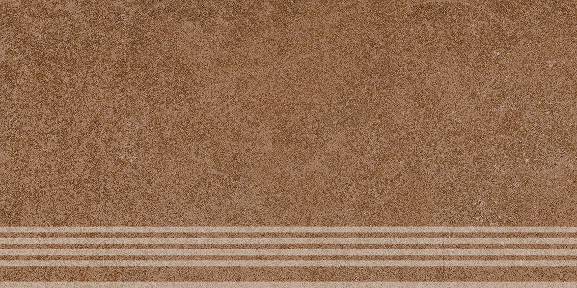 KERAMA MARAZZI Ступень Руссильон коричневый матовый обрезной 30x60x0,9