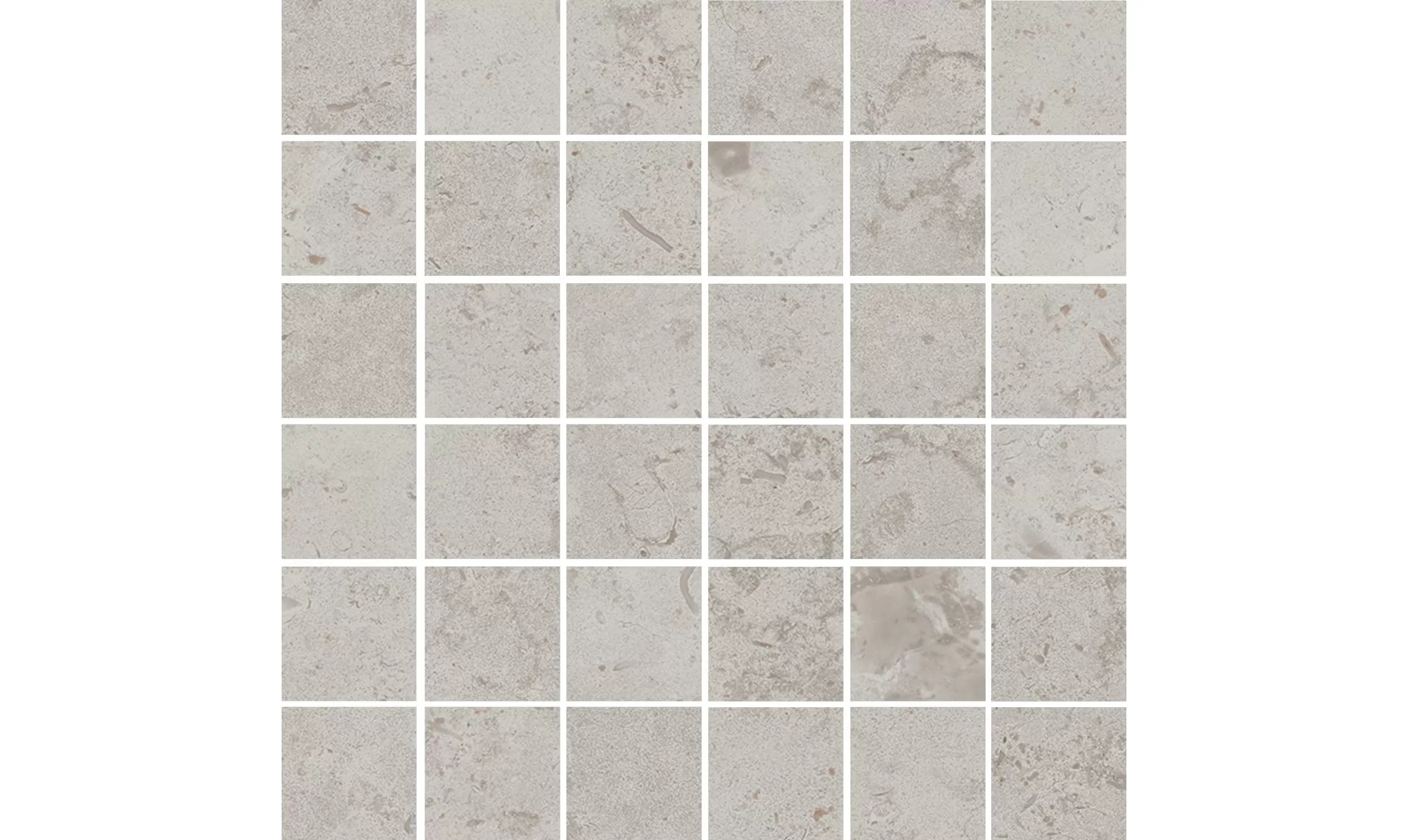 KERAMA MARAZZI Декор Про Лаймстоун серый светлый матовый мозаичный 30x30x0,9