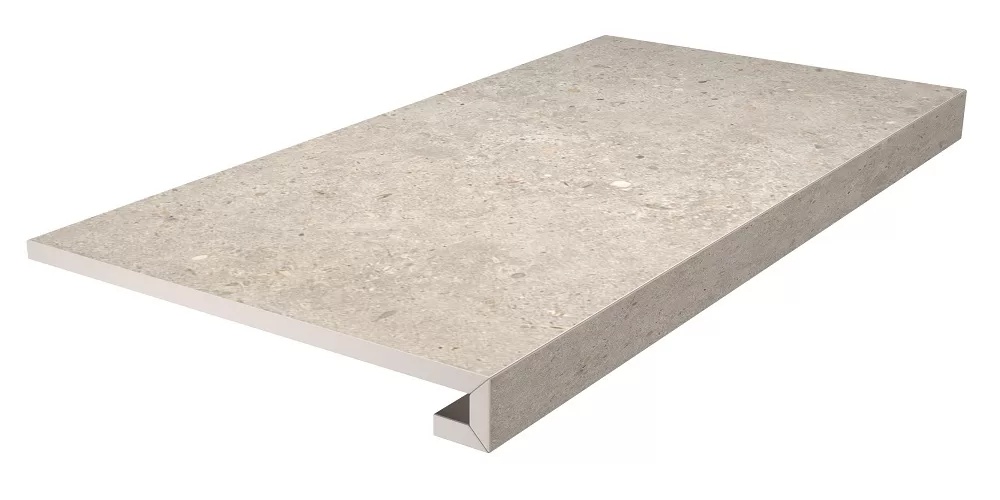 KERAMA MARAZZI Ступень клееная Риккарди бежевый матовый 33x60x0,9