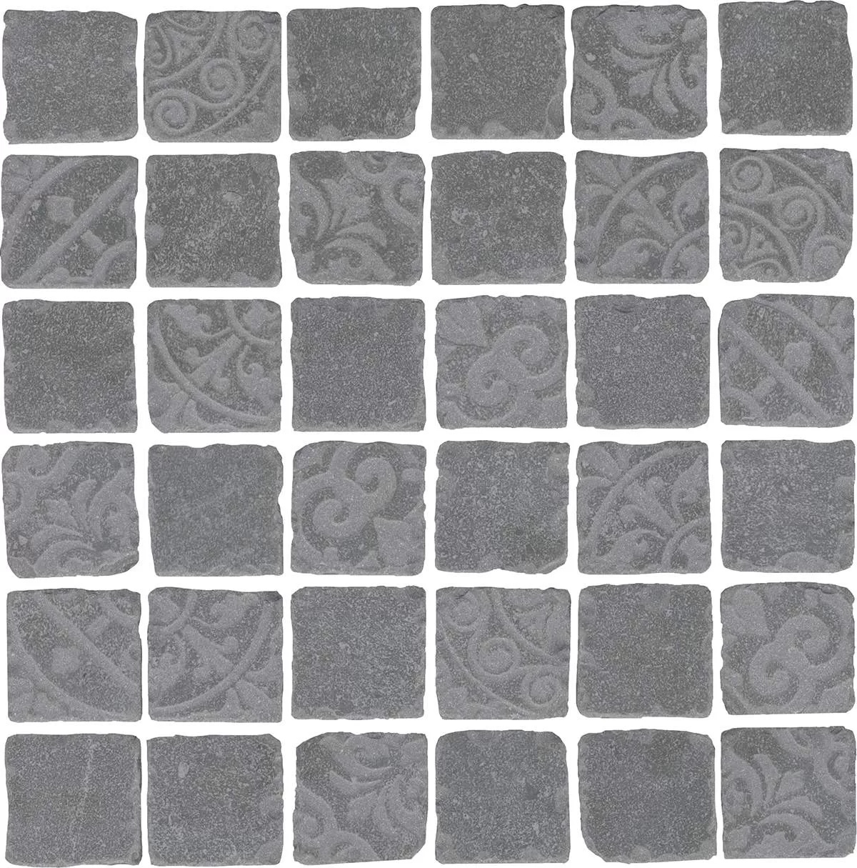 KERAMA MARAZZI Декор Про Фьюче серый темный мозаичный 30x30x0,9