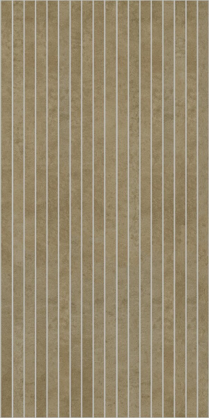 GIGACER Concrete Beige Concrete Ret. Stripes Mosaic 30x60
