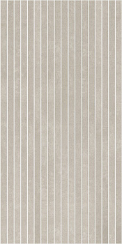 GIGACER Concrete Dust Concrete Ret. Stripes Mosaic 15x120
