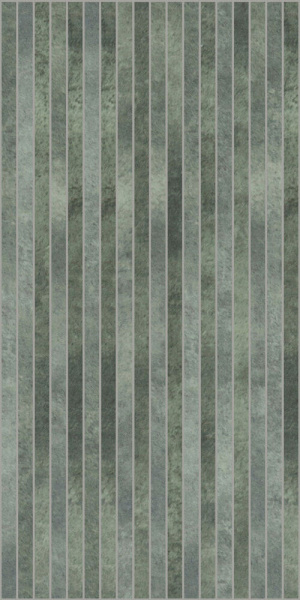 GIGACER Krea Green Krea Ret. Stripes Mosaic 30x60