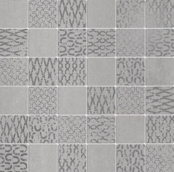 KERAMA MARAZZI Про Дабл серый мозаичный 30x30 керамический декор
