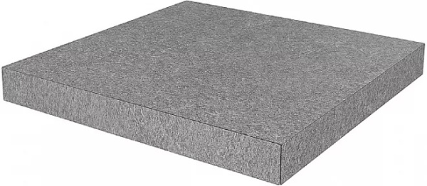 KERAMA MARAZZI Ступень угловая клееная Роверелла пепельный 33x33x0,9