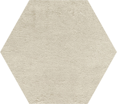 GIGACER Play One Concrete Esagono White 9x9