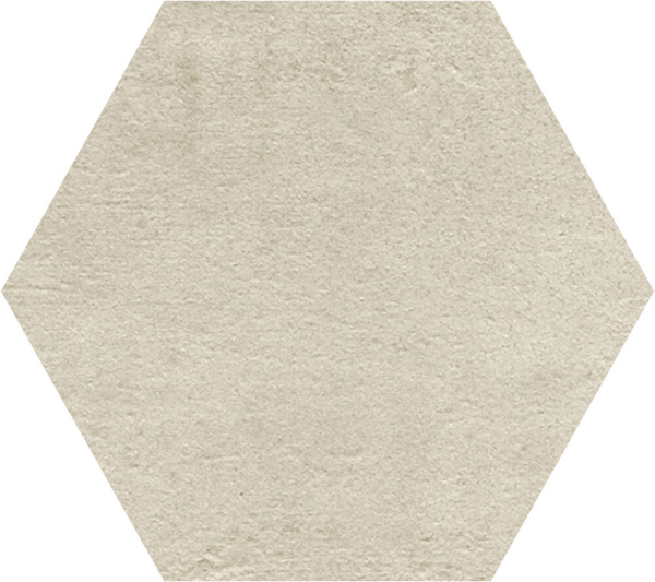 GIGACER Play One Concrete Esagono White 9x9
