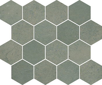 CIR Italica Mos Esag Terra Verde 25x30