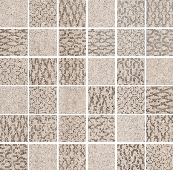 KERAMA MARAZZI Про Дабл бежевый мозаичный 30x30 керамический декор