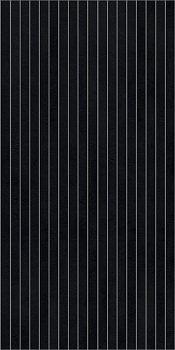 GIGACER Concrete Black Concrete Ret. Stripes Mosaic 15x120