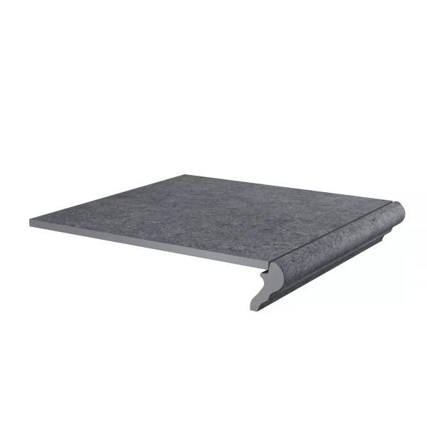 KERAMA MARAZZI Ступень фронтальная Аллея серый темный  30x30x0,8