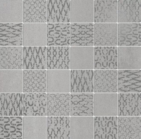 KERAMA MARAZZI Про Дабл серый мозаичный 30x30x0,9 декор (гранит)