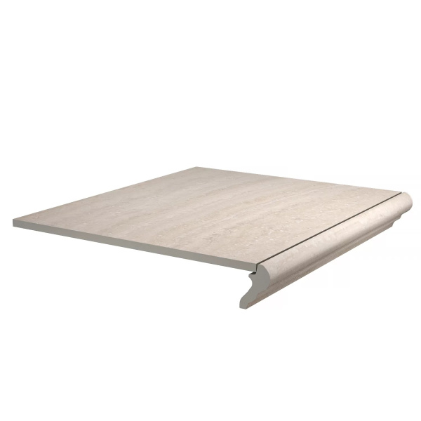 KERAMA MARAZZI Ступень фронтальная Пантеон бежевый  40,2x34x0,8