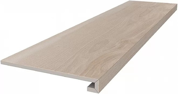 KERAMA MARAZZI Ступень клееная Про Вуд бежевый светлый 33x119,5x0,9
