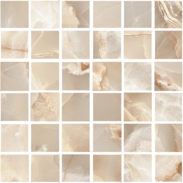 TAGINA Onice Reale Mos Ambra Luc 30x30
